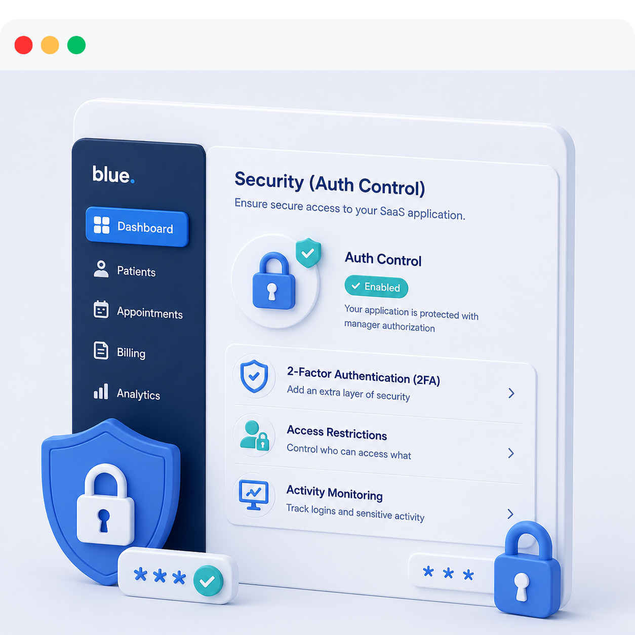 Financial security authorization